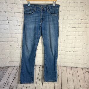 MAVI Men's Size 33/32‎ Zach Straight Leg Denim Blue Jeans Stretch KD016834